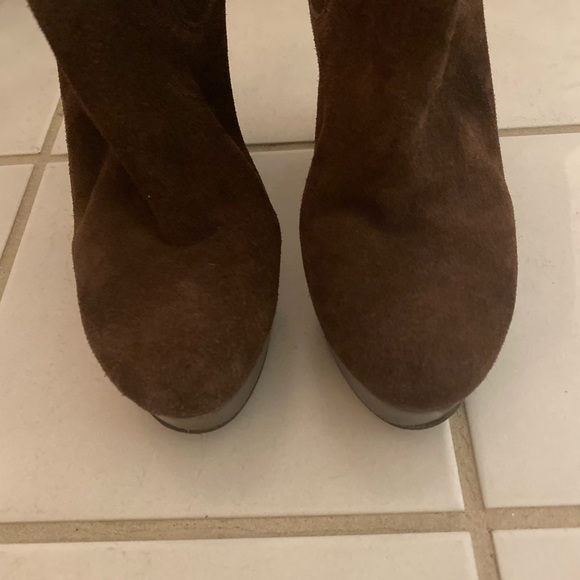 Michael Kors platform wedge ankle boots - Picture 4 of 7